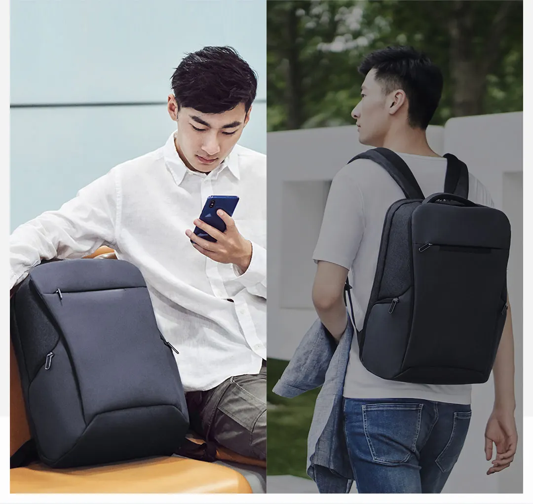 Xiaomi Бизнес Путешествия многофункциональный рюкзак 2 двойной склад 26л большой емкости легкий дизайн водоотталкивающий