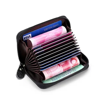 

Card Bag Card Set New Lightweight Hand Zipper Multifunctional Wallet ID Bag RFID