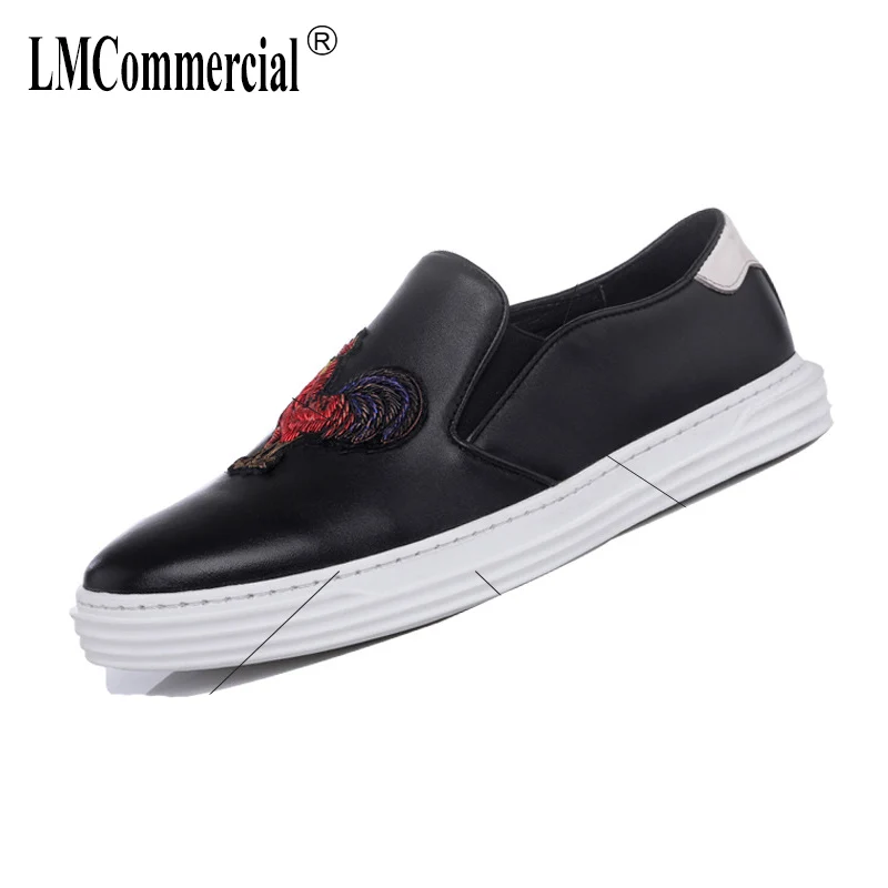 

spring autumn summer new lazy loafer shoes men Driving shoes soft men's leather all-match cowhide breathable sneaker fashion