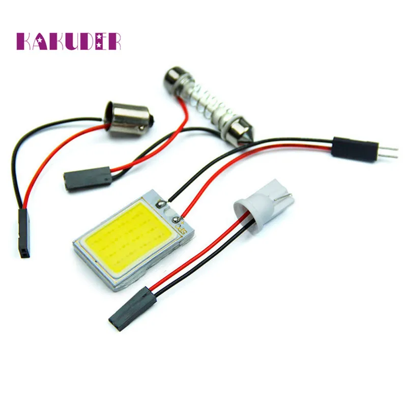 AUTO 3W 12V 18 COB Car font b Accessory b font CANBUS Error Free Car Light