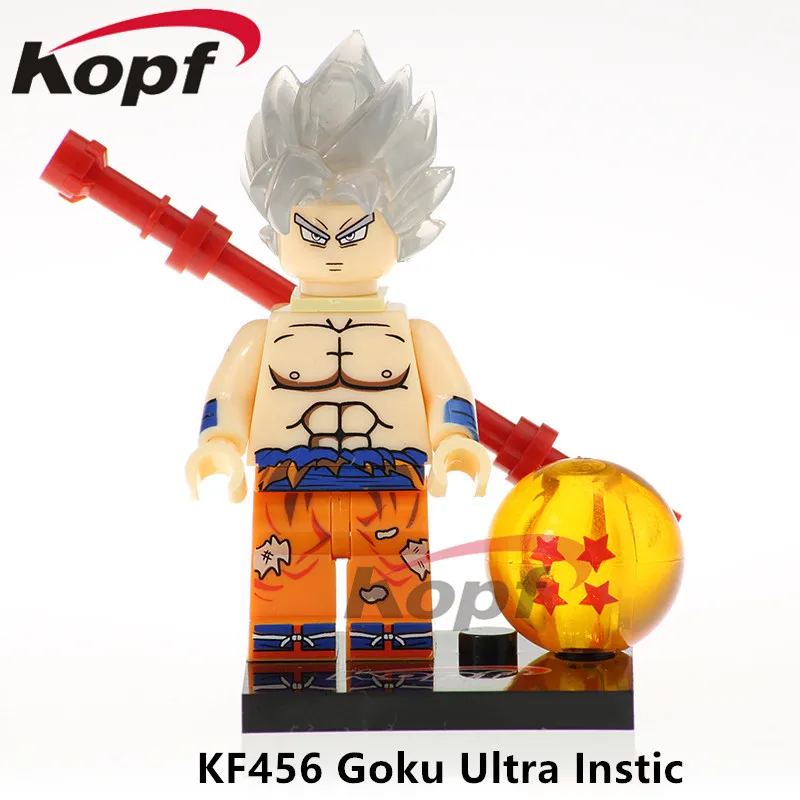Single Sale Dragon Ball Z Figures Goku Ultra Instic Launch Son Gohan SS Android 20 Building Blocks Best Children Gift Toys KF456