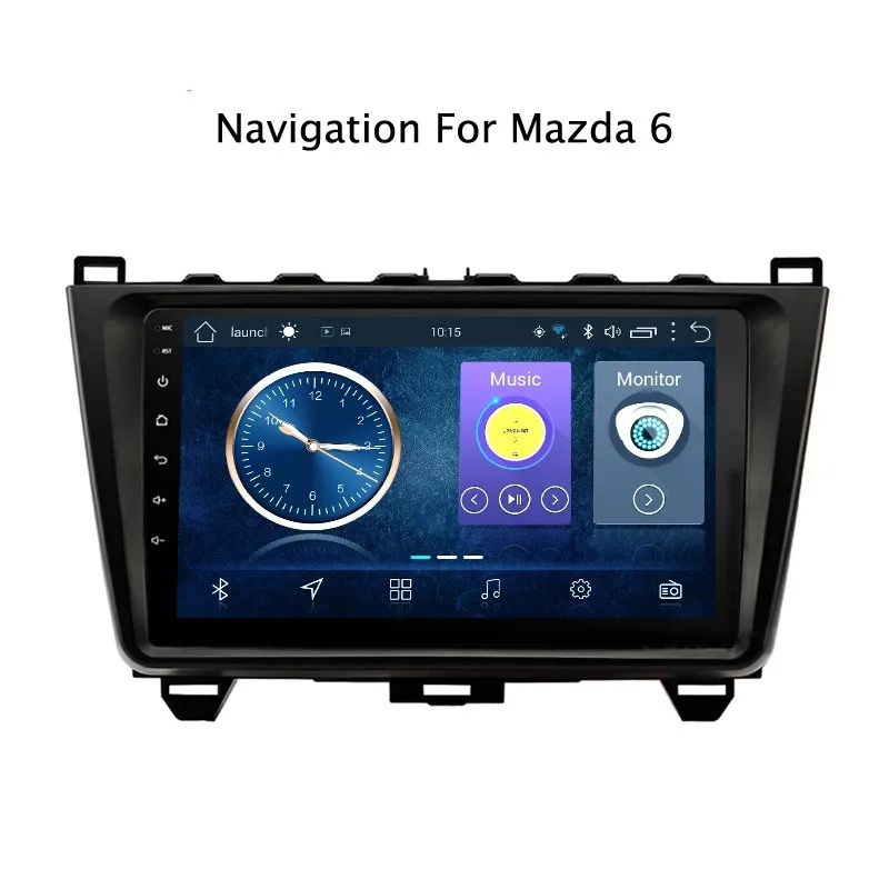 

NAVITOPIA 9inch Full Touch Screen Android 8.1 2G RAM 32G ROM Car DVD GPS Navigation For Mazda 6 Rui Wing 2008-2015