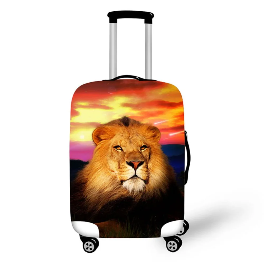 

Lion Design Travel Accessories Suitcase Protective Covers 18-32 Inch Elastic Luggage Dust Cover Case Stretchable