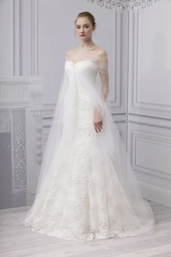 

W-1 Elegant Sweetheart Tulle A-line Lace Wedding Dresses with Wrap Ruffle Sleeveless Gown 2014