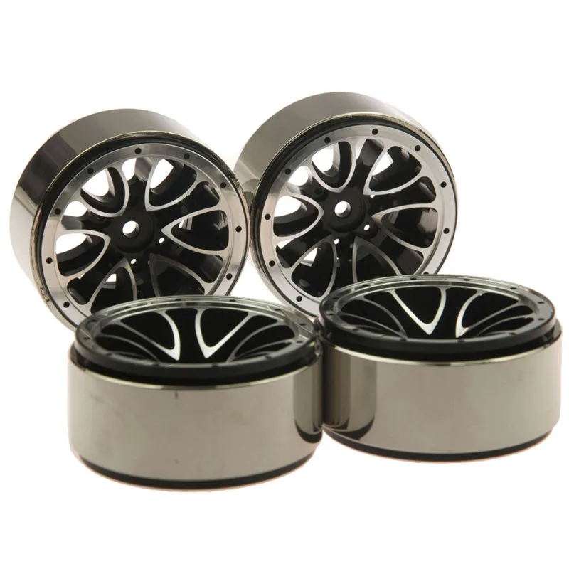 

1x 1.9 inch #1 Alloy Heavy Duty Beadlock Wheel Rims Set for 1:10 RC SCX10 D90 CC01 TRX4