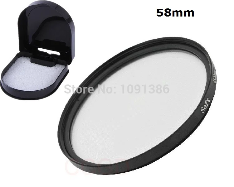 DAUERHAFT 58mm Star Camera Lens Filter,Waterproof Optical Glass Lens Filter,for Can on/Ni kon/S Ony/P entax/O lympus/F ujifilm Camera Lenses 
