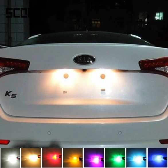 kia ceed number plate bulb