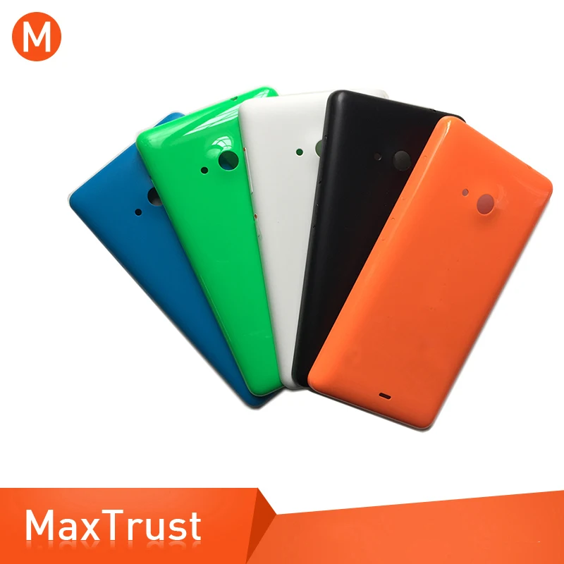

10PCS/Lot High Quality For Microsoft Lumia Nokia 535 Battery Cover Back Battery Door Rear Housing Cover Case