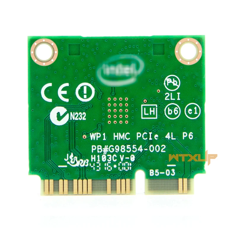 433 Мбит/с 802.11ac мини PCI Express wifi беспроводной адаптер с Bluetooth 4.0HS Wi-Fi карта 3160HMW BT4.0 3160AC Intel vPro/WIDI