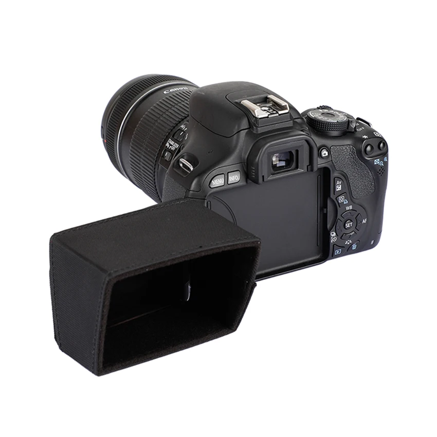 CAMVATE LCD Солнцезащитный козырек для цифровой зеркальной камеры/видеокамеры с 3