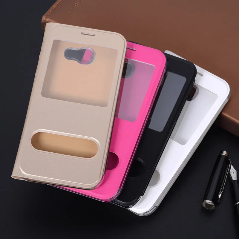 360 Flip Cover Leather Phone Case For Samsung Galaxy A3 A5 A7 SM A320F A520F A720F SM-A720F SM-A520F SM-A320F DS