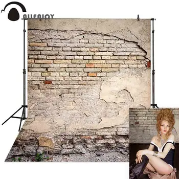 

Allenjoy abstract brick wall Photography backdrops broken old effect background photophone photocall photobooth for photo studio