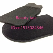DHL 100 шт перчатка для загара и 100 шт exfoliator mitt, Тан аппликатор mitt и скраб рукавицей, используется для автозагар и удаление ороговевшей кожи