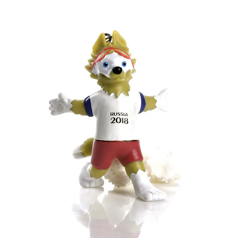 Русские слова Кубок 3D талисман кукла брелок Zabivaka игрушка футбольный матч стоящий раздел 3D талисман сувениры - Цвет: Type 8