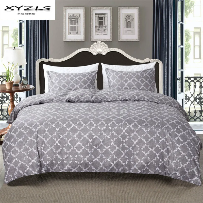 Xyzls 2 3pcs Modern Geometric Duvet Cover Sets Polyester Twin