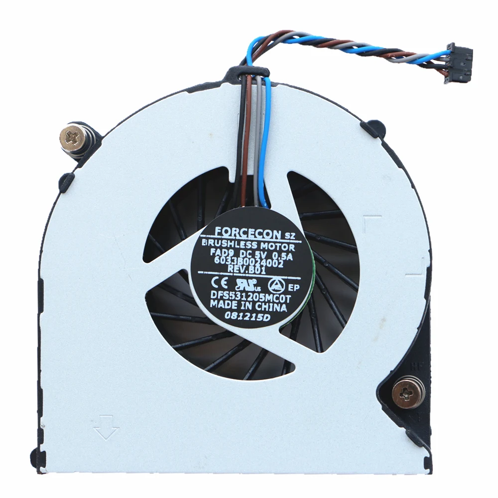 جديد الأصلي وحدة المعالجة المركزية مروحة ل HP 4530 S 6460B بي Elitebook 8460 P 8470 P وحدة المعالجة المركزية تبريد مروحة DFS531205MC0T FAD9 6033B0024002 DC5V 0.5A جديد الأصلي وحدة المعالجة المركزية مروحة ل HP 4530 S 6460B بي Elitebook 8460 P 8470 P وحدة المعالجة المركزية تبريد مروحة DFS531205MC0T FAD9 6033B0024002 DC5V 0.5A