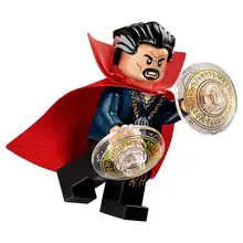 SingleSale Doutor Strange Tales com Capa Vermelha MARVEL Filme minifig Super-heróis Modelo Blocos de Construção DIY Crianças Presentes de NATAL Brinquedo