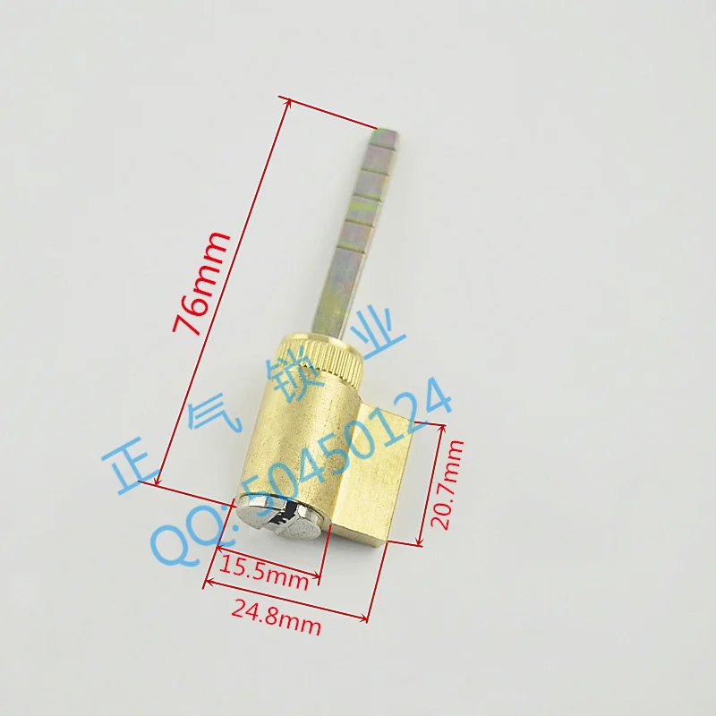 

SX088 channel guide cylinder 20.7-shaped single tongue lock heart lock \ door \ handle cylinder \ Interior door