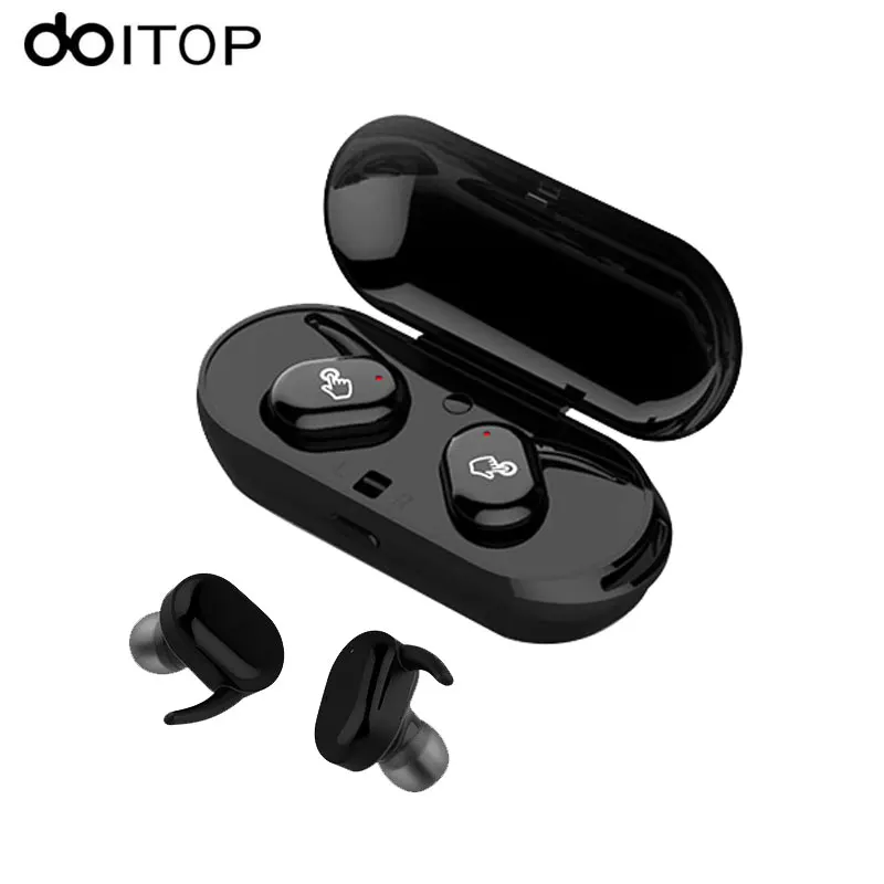 Беспроводные мини-наушники DOITOP невидимые TWS наушники Bluetooth водонепроницаемая