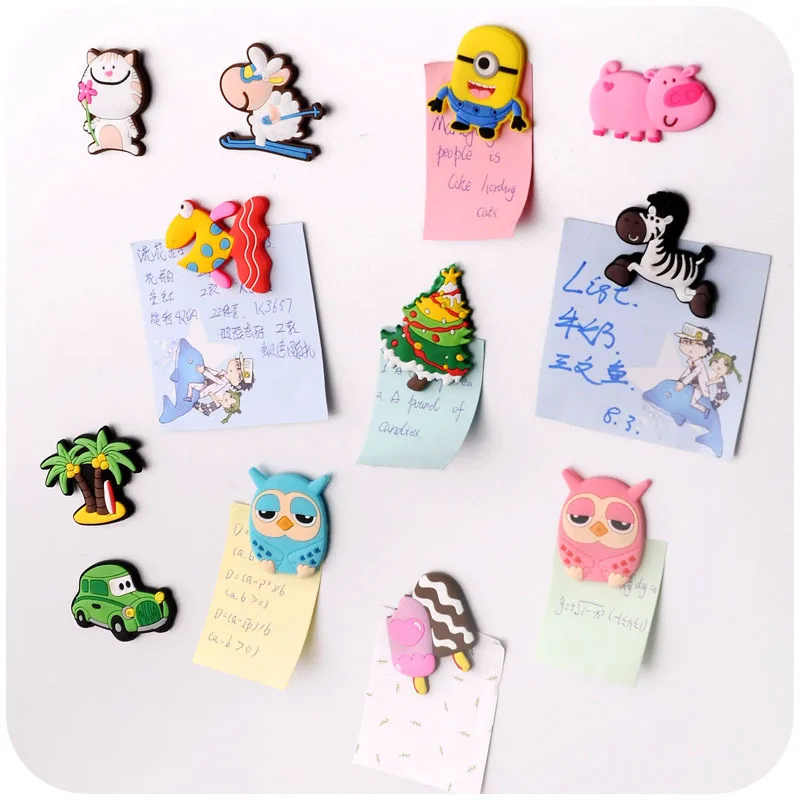 

Cute Cartoon Anime Action Figure Famous Characters Fridge Magnet Home Decor Refrigerator Magnets Sticker