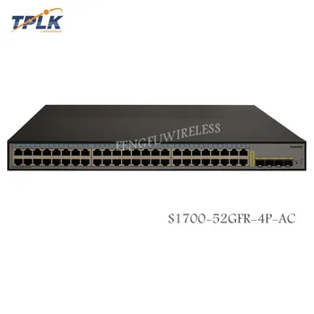 

Original New Quidway S1700 Series 48 Ethernet 10/100/1000 Ports, 4 Gig SFP Ports Switch S1700-52GFR-4P-AC