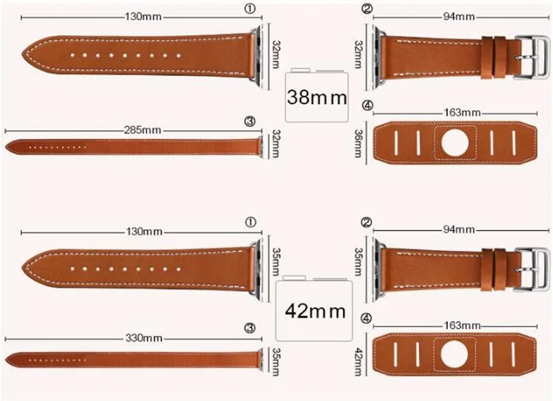 Ремешок из натуральной кожи для apple watch 4 5 44 мм 40 мм ремешок iwatch 42 мм 38 мм двойной тур Браслет apple watch 5 4 3 2 ремешок для часов