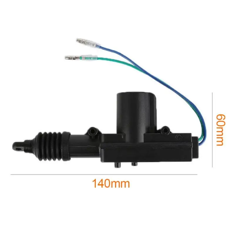 VODOOL 12 в автомобильный центральный привод замка двери двигатель пистолет Авто Центральный замок двигатель автомобиль без ключа охранная сигнализация аксессуары