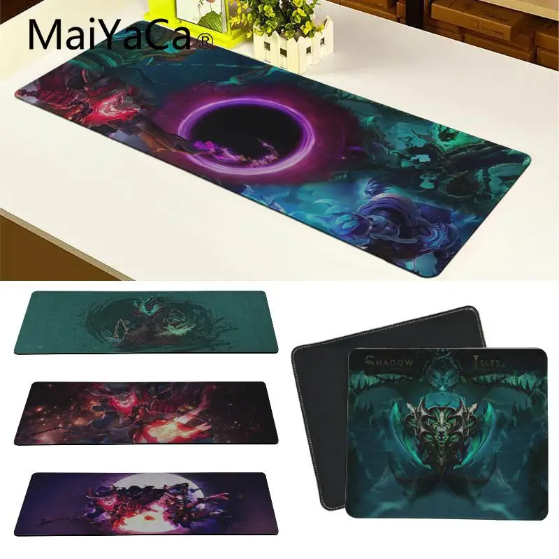 MaiYaCa крутой моды League of Legends Thresh ноутбук игровой мыши коврик мыши с фиксируемым краем коврик для клавиатуры коврик