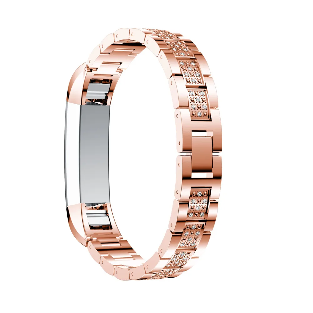 CARPRIE Смарт аксессуары ремешок роскошный сплав кристалл часы ремешок для Fitbit Alta hr/Fitbit Alta jan19