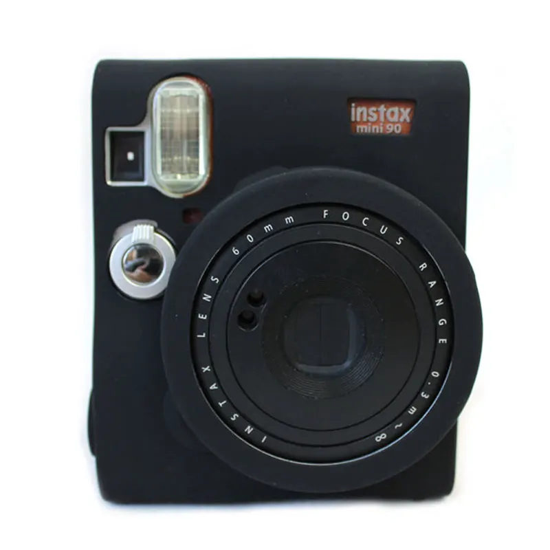 Красивый защитный чехол для камеры Fuji Mini 90 мягкий силиконовый Fujifilm Instax с