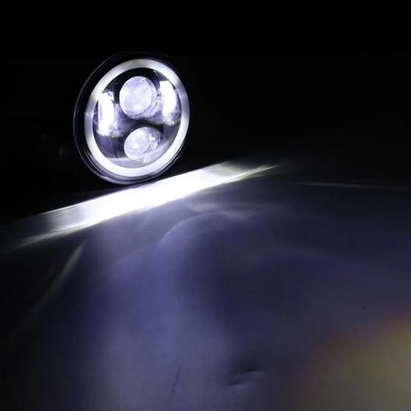 5.75 inch Motorcycle Led Headlamp Fit 5.75 Led Headlight With Angel Eyes For Harley Davidson Sportsters XL XG XR VRSCD Dyna (9)