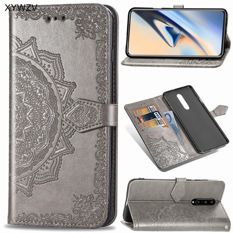 

For Oneplus 7 Pro Case Luxury Flip Wallet Silicone Rubber Case Card Holder Fundas For Oneplus 7 Pro Back Cover For Oneplus 7 Pro