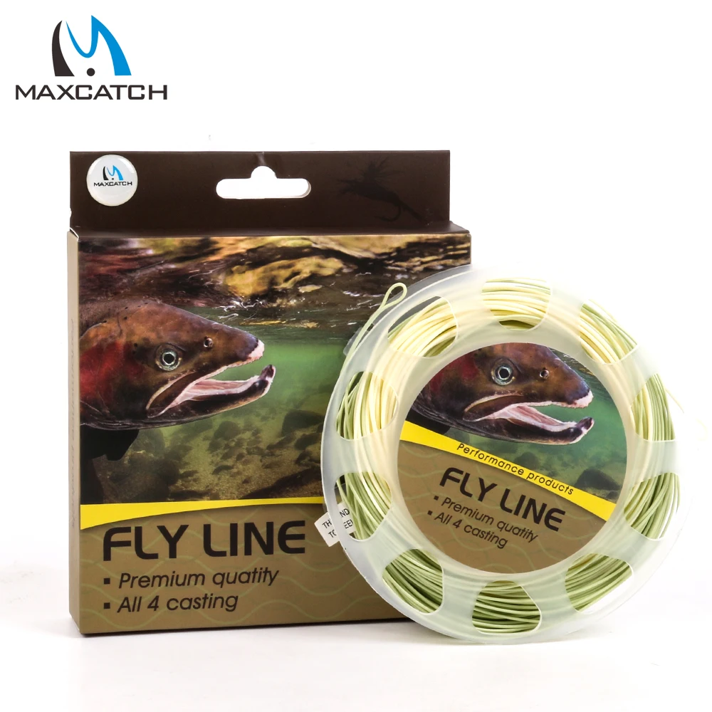 Buy Maxcatch 90FT 4wt 5wt 6wt WF Trout Fly Line Weight