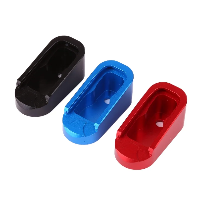 

Magazine +1 +2 Extension for the Glock 43 Plus 1 or Plus 2 Machined Magazines Base Pad Extension Glock