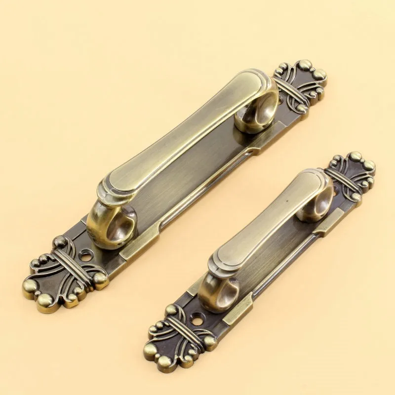 Fashion Design Villa Door Handle Door Handle Invisible Door European Antique Copper Handle C C 195mm Length 279mm Door Handl Handle Balldoor Hardware Handle Aliexpress