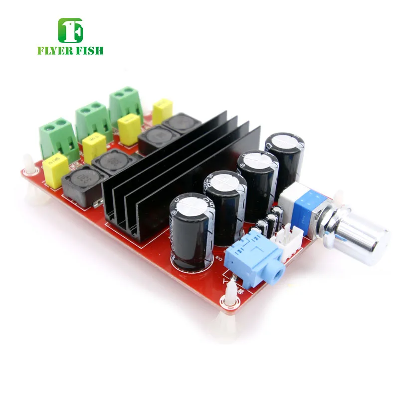 

Digital Amplifier Audio Board TDA3116 Power Audio Amp 2.0 Class D Amplifiers Stereo HIFI amplifier DC12-24V 2*50W 100W AUX