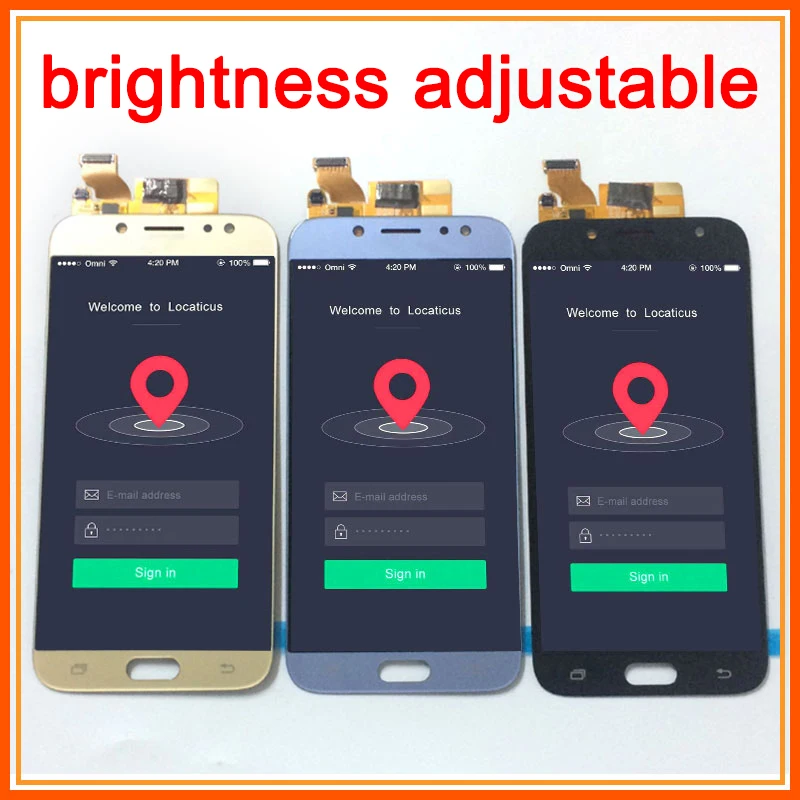 

Adjust LCD For Samsung Galaxy J7 Pro 2017 LCD Touch J730 J730F LCD J730M J730G LCD Display + Touch Screen Digitizer Assembly