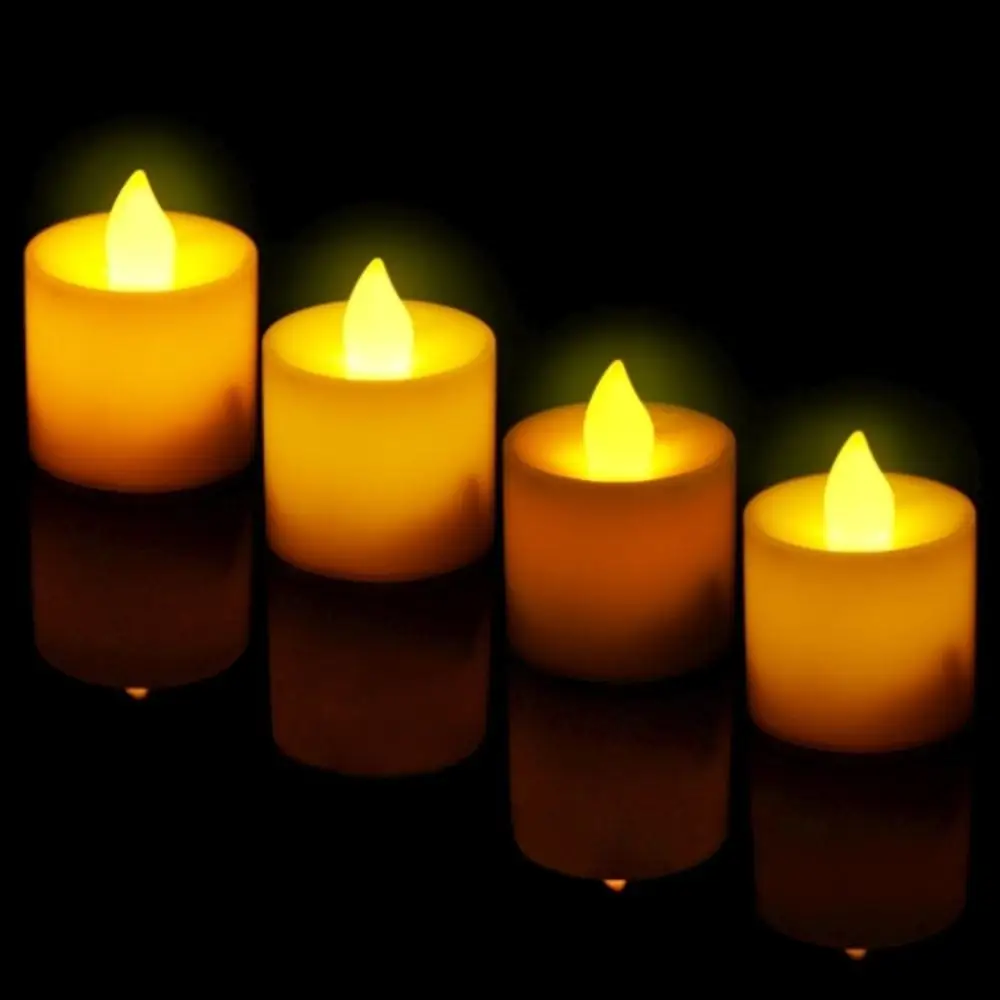 10 pcs Flameless Smokeless candles LED Tealight Tea Candle Light for