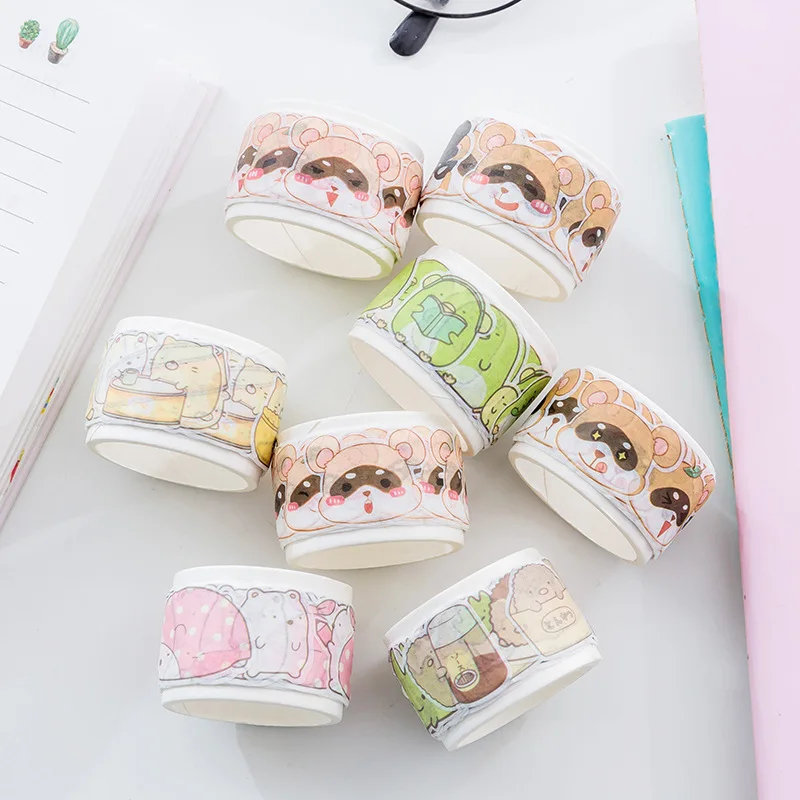 Kawaii Sumikko Gurashi васи клейкая лента DIY Скрапбукинг наклейка этикетка маскирующая лента Школьные Канцелярские Товары для детей Подарки