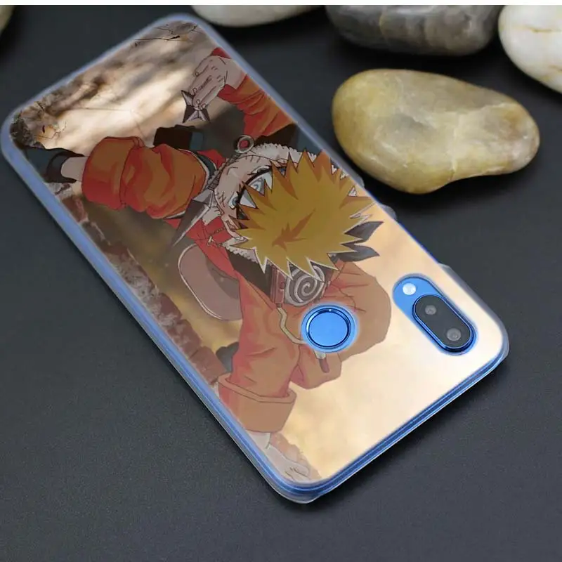 Чехол с аниме для Huawei P20 P30 P40 Lite E P Smart Plus 2019 P40Lite Жесткий ПК Fundas Capa Phone Cas Cover Naruto Haruno