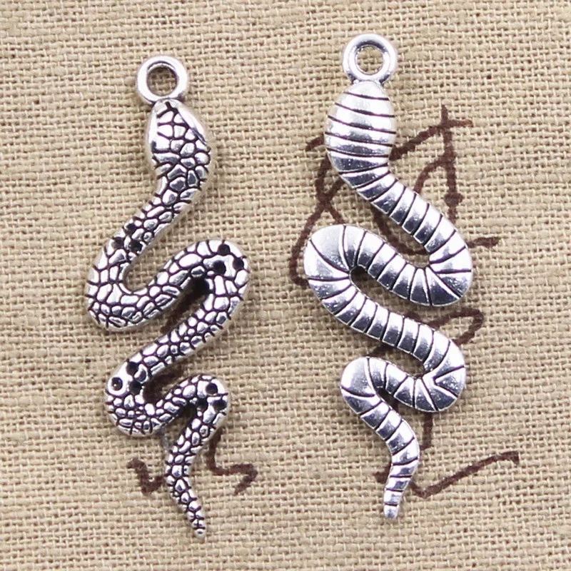4pcs Charms Cobra Snake 42x14mm Antique Tibetan Silver Color Pendant Findings Accessories DIY Vintage Choker Handmade Jewelry 4pcs Charms Cobra Snake 42x14mm Antique Tibetan Silver Color Pendant Findings Accessories DIY Vintage Choker Handmade Jewelry