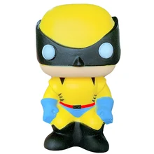 Jumbo Avengers Wolverine Ant Man The Flash Squishy Slow Rising Cartoon Doll Squeeze Toys Stress Relief for Kid Xmas Gift Toy a rising man