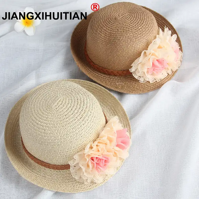 girls straw hats wholesale