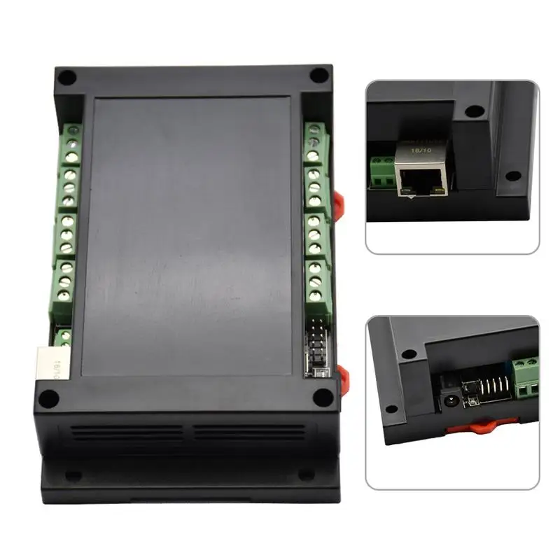 

[Genuine] 250V/AC 10A Car Relays Ethernet TCP/IP RJ45 Port Remote Controller Board 8 Channels Relay Integrated JS