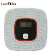 SmartYIBA 20 шт./лот ЖК-дисплей CO детектор аварийной сигнализации CO датчик угарного газа фотоэлектрический CO детектор газа