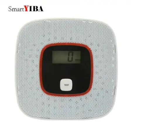 

SmartYIBA 20pcs/lot LCD CO Gas Warning Detector CO Carbon Monoxide Alarm Sensor Photoelectric CO Detector CO Gas Alarm