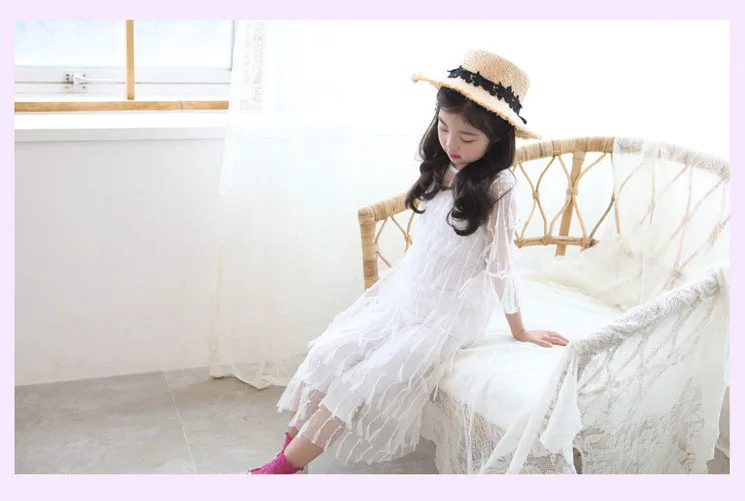 mesh see-through dress evening party kids teen clothes maxi long mesh 2018 summer dress for girls flare sleeve princess dresses 4 5 6 7 8 9 10 11 12 13 14 15 16 17  years little big girl party dress birthday dress girls dresses for party  (1 (8)