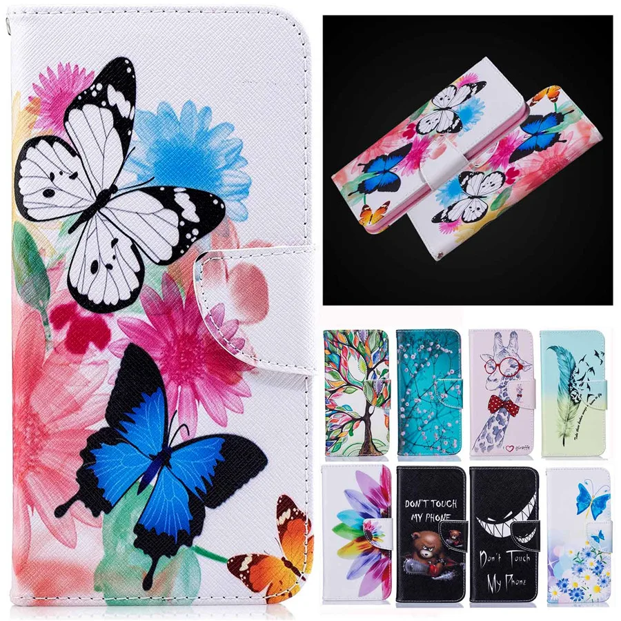

Nova 3i Case on for Huawei P Smart Plus Cover Wallet Leather Case sFor Coque Huawei Nova 3i PSmart Plus Covers Stand Phone Cases