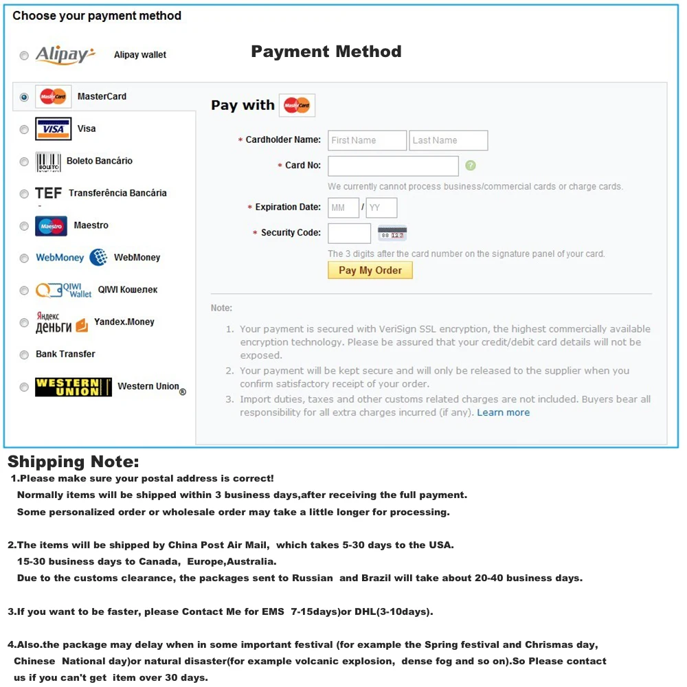 payment