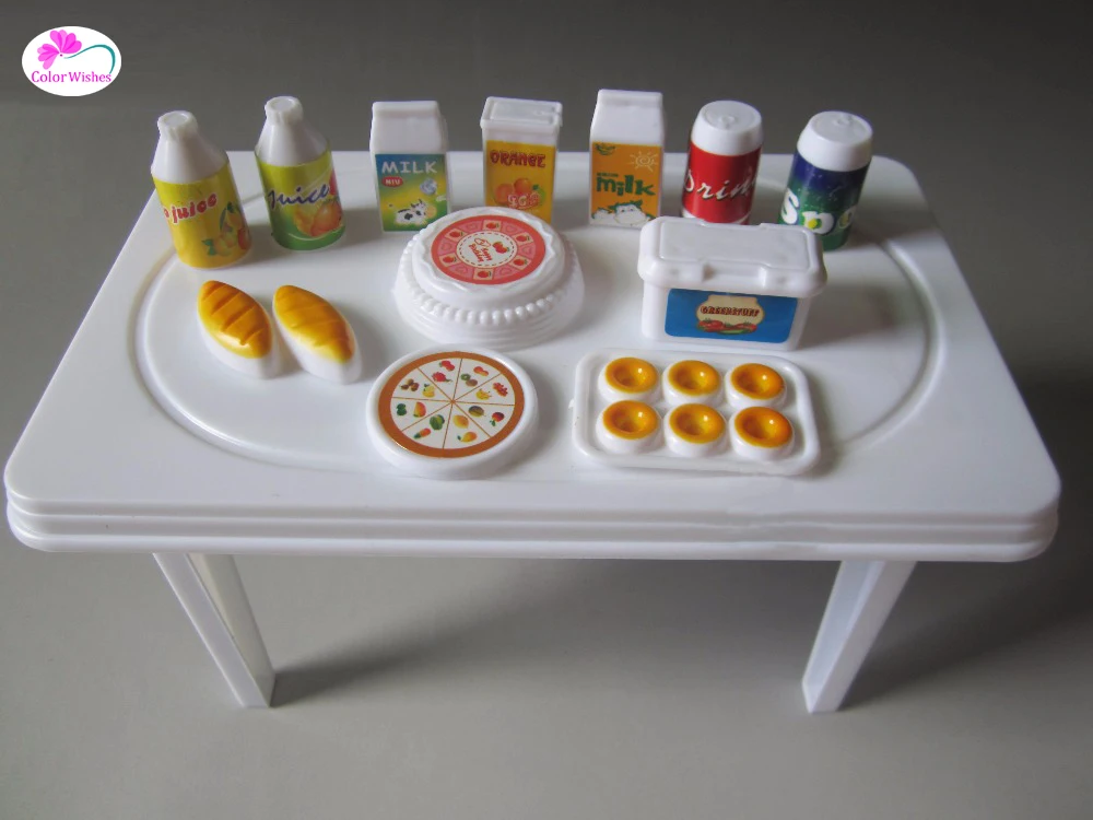 mini Bottle tableware Simulation food for BJD SD doll house accessory play font b toy b